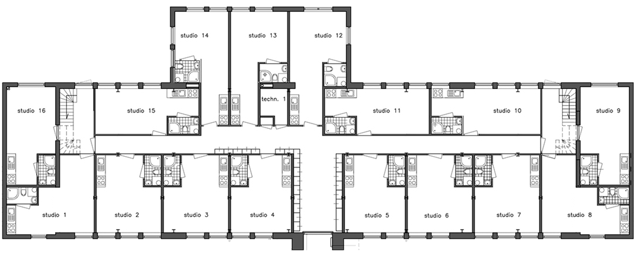 Floor plan of the ground floor